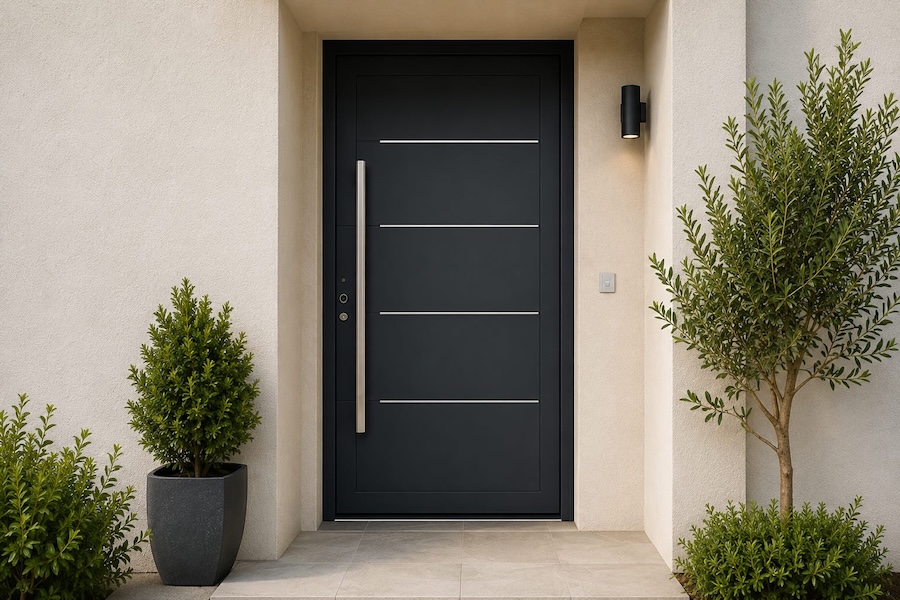 Porte contemporaine