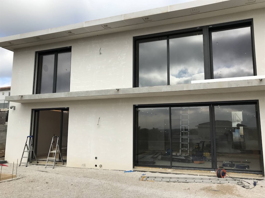 Chantier professionnel menuiseries